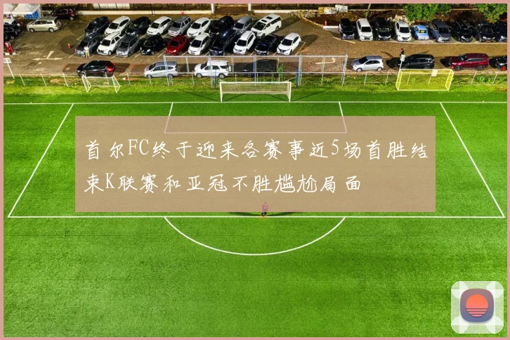 首尔FC终于迎来各赛事近5场首胜结束K联赛和亚冠不胜尴尬局面